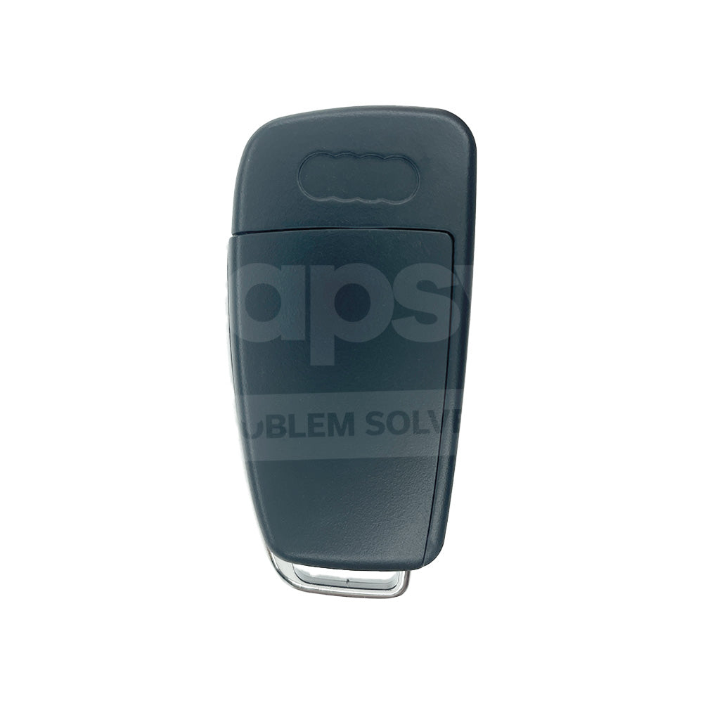 Audi 3 Buttons Flip Remote Shell With HU66 Blade