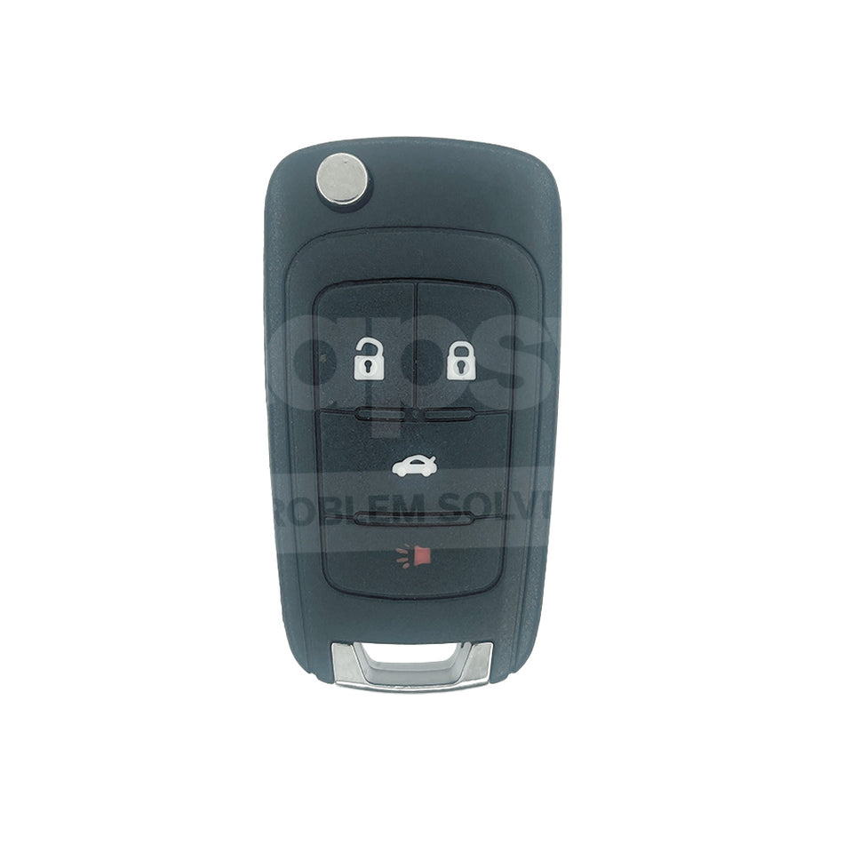 HOLDEN 3+1 Buttons With Trunk Flip/Smart Remote Key Shell/Case HU100 Blade
