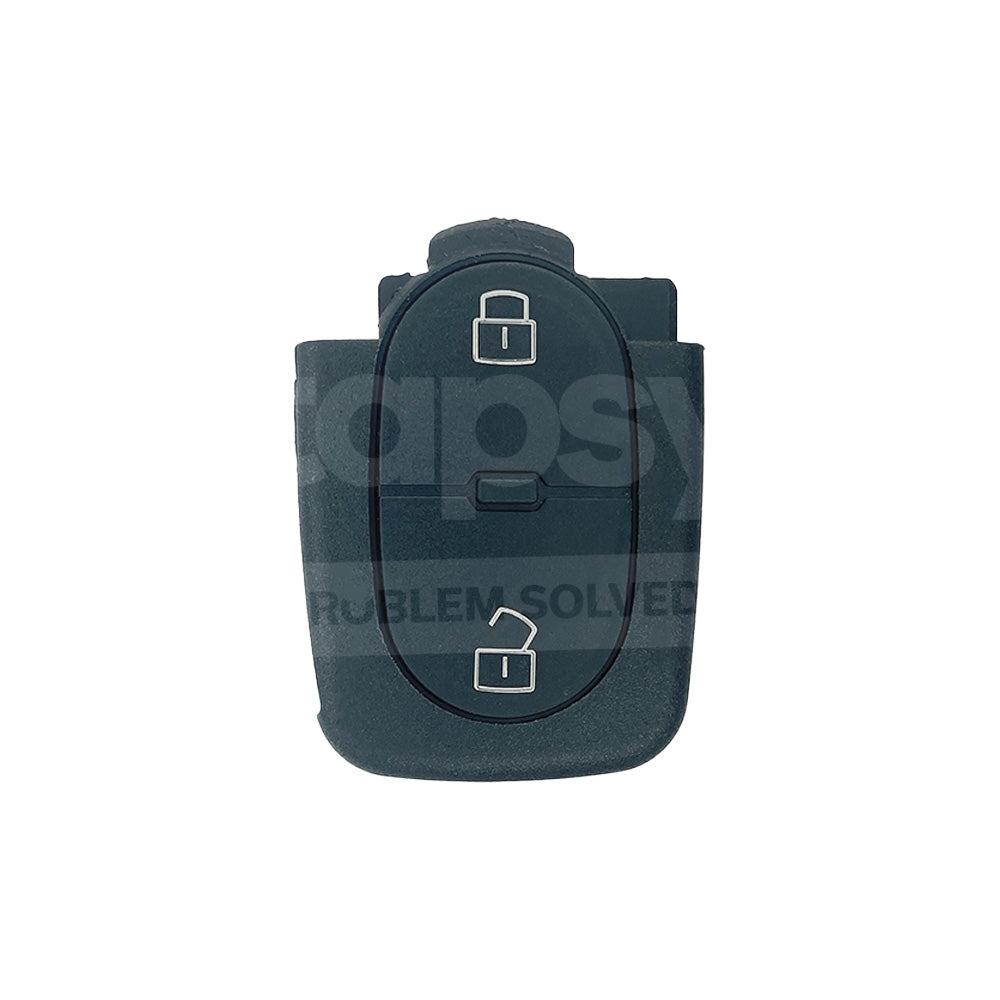 Audi 2 Buttons Remote Shell with Small Battery Holder