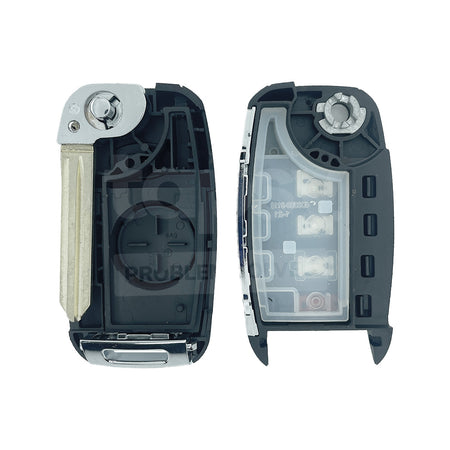 KIA 3+1 Buttons New Style Flip Remote Key Shell/Case HYN14R Blade