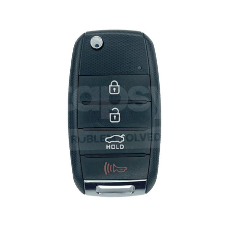 KIA 3+1 Buttons New Style Flip Remote Key Shell/Case TOY48 Blade
