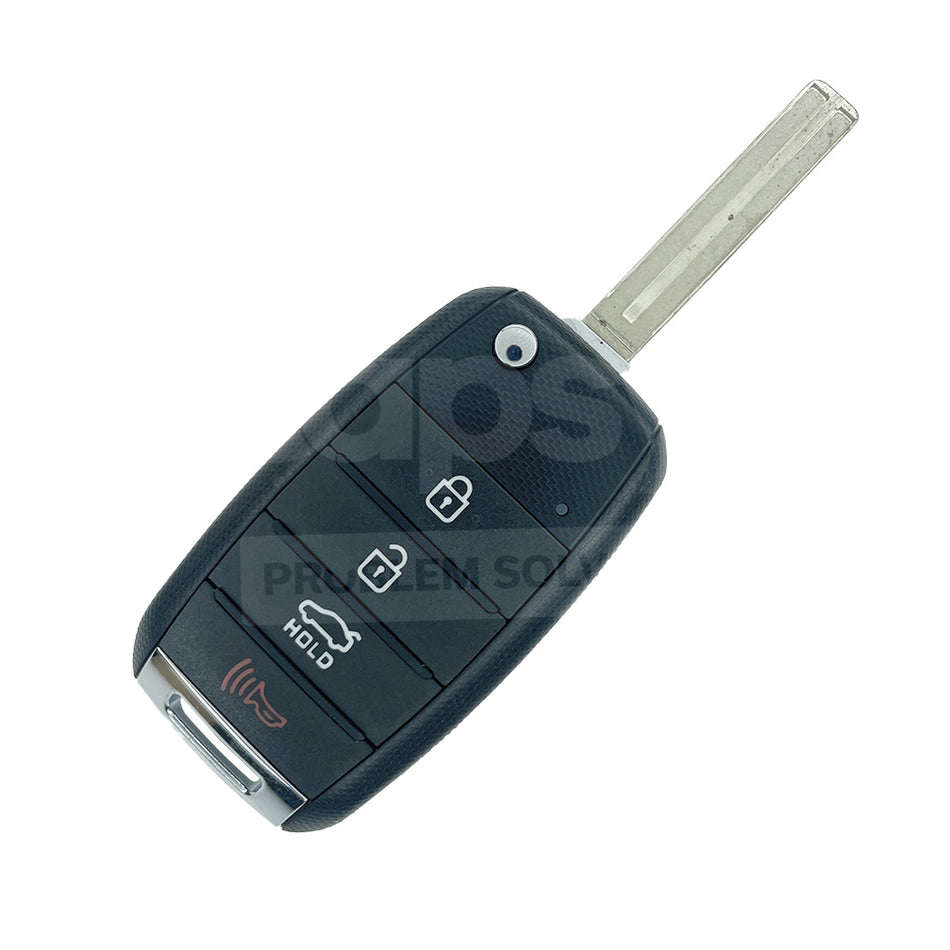 KIA 3+1 Buttons New Style Flip Remote Key Shell/Case TOY48 Blade