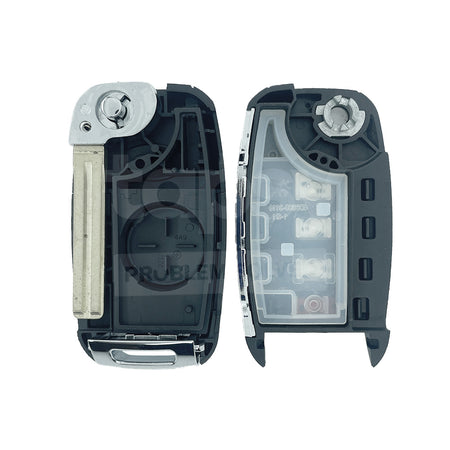 KIA 3+1 Buttons New Style Flip Remote Key Shell/Case TOY48 Blade