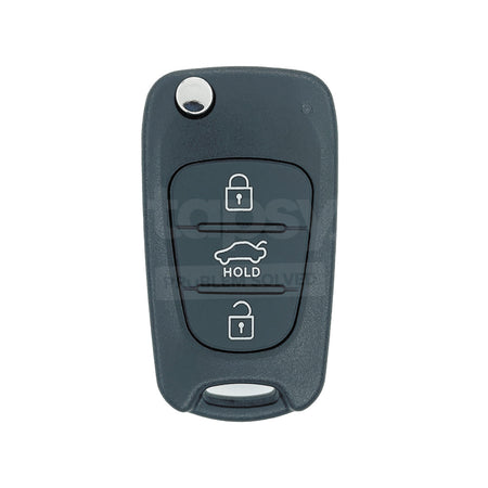 Hyundai 3 Buttons Flip Remote Key Shell/Case HYN17 Blade