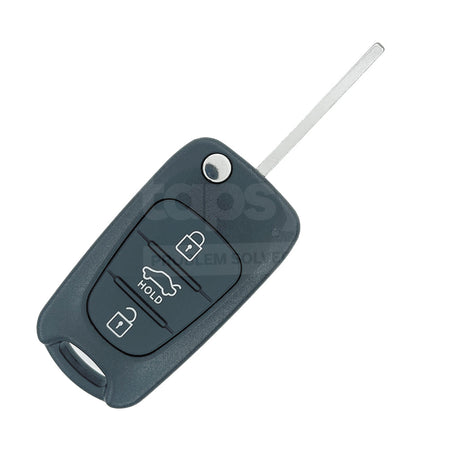 Hyundai 3 Buttons Flip Remote Key Shell/Case HYN17 Blade