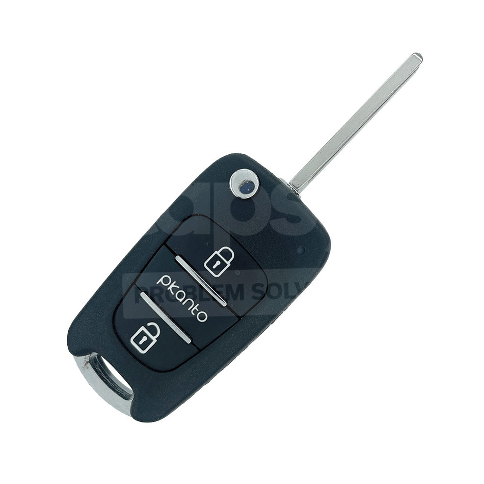KIA Picanto 2 Buttons Flip Remote Key Shell/Case HYN17 Blade