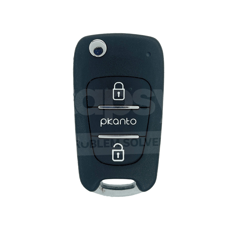 KIA Picanto 2 Buttons Flip Remote Key Shell/Case HYN17 Blade