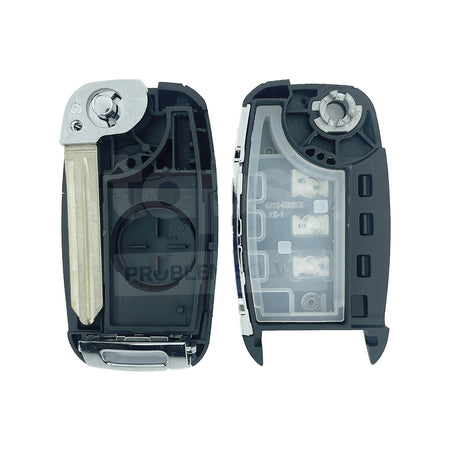 KIA 3 Buttons New Style Flip Remote Key Shell/Case HYN14R Blade