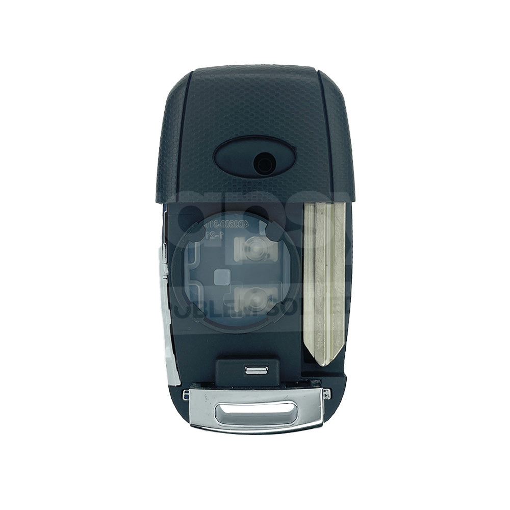 KIA 3 Buttons New Style Flip Remote Key Shell/Case HYN14R Blade