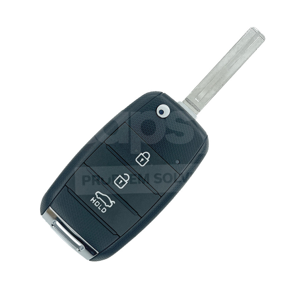 KIA 3 Buttons New Style Flip Remote Key Shell/Case TOY48 Blade
