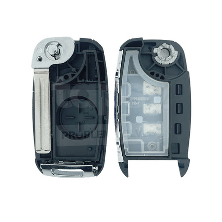 KIA 3 Buttons New Style Flip Remote Key Shell/Case TOY48 Blade