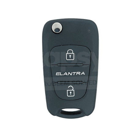 Hyundai Elantra 2 Buttons Flip Remote Key Shell/Case HYN14 Blade