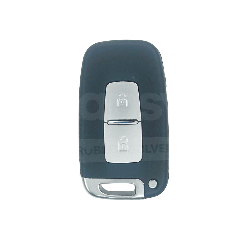 Hyundai 2 Buttons Smart Remote Key Shell/Case TOY48 Emergency Blade