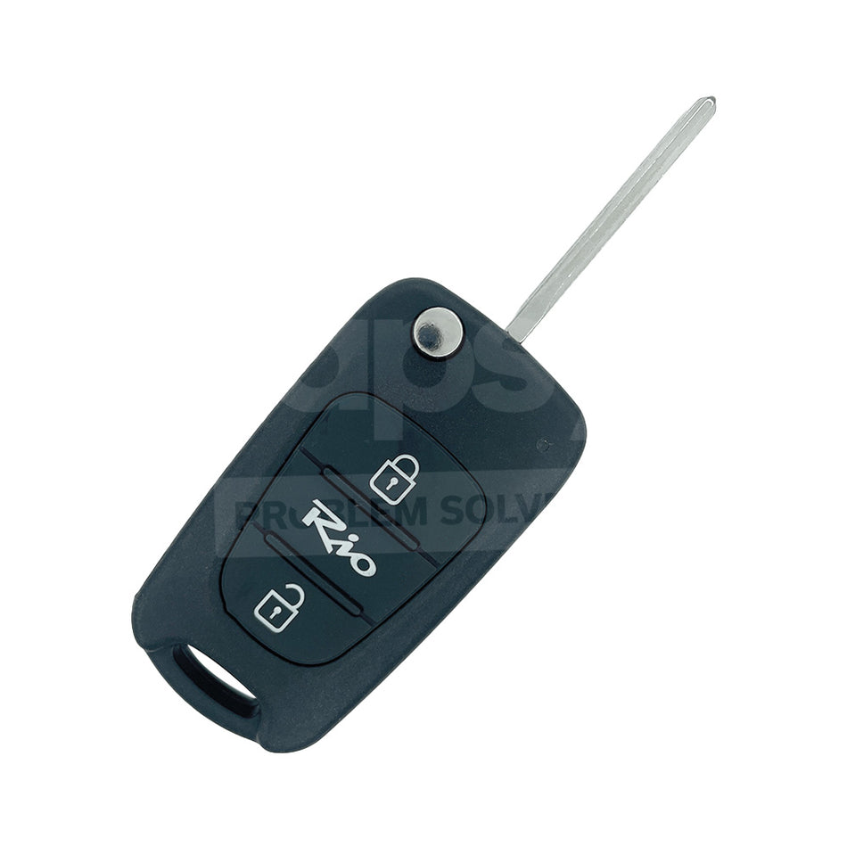 KIA Rio 3 Buttons Flip Remote Key Shell/Case TOY48 Blade