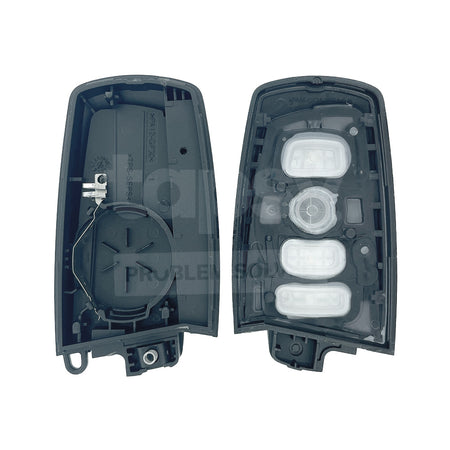BMW 4 Buttons Smart Remote Key Shell/Case Black Colour With Emergency Blade