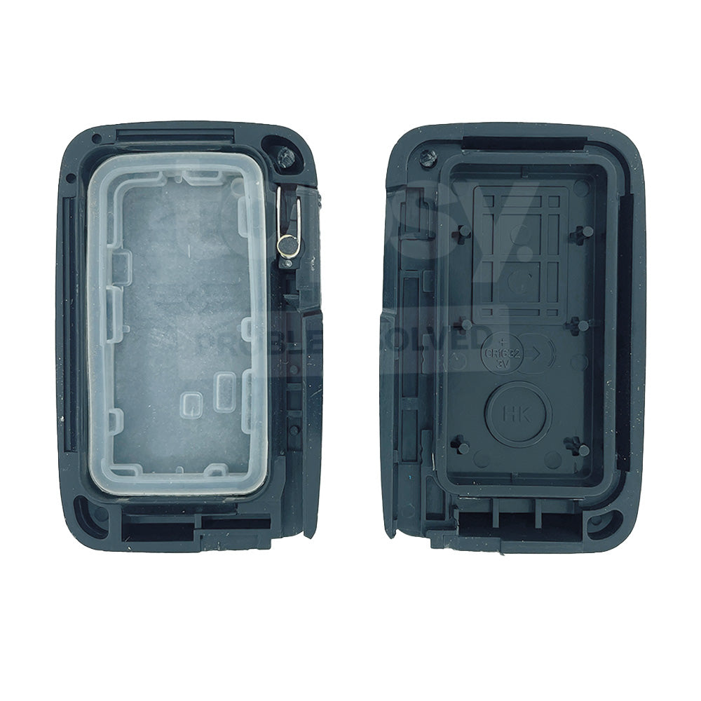 Toyota 2010 2 Buttons Smart Remote Key Shell Black Color KEYDIY TDB Compatible