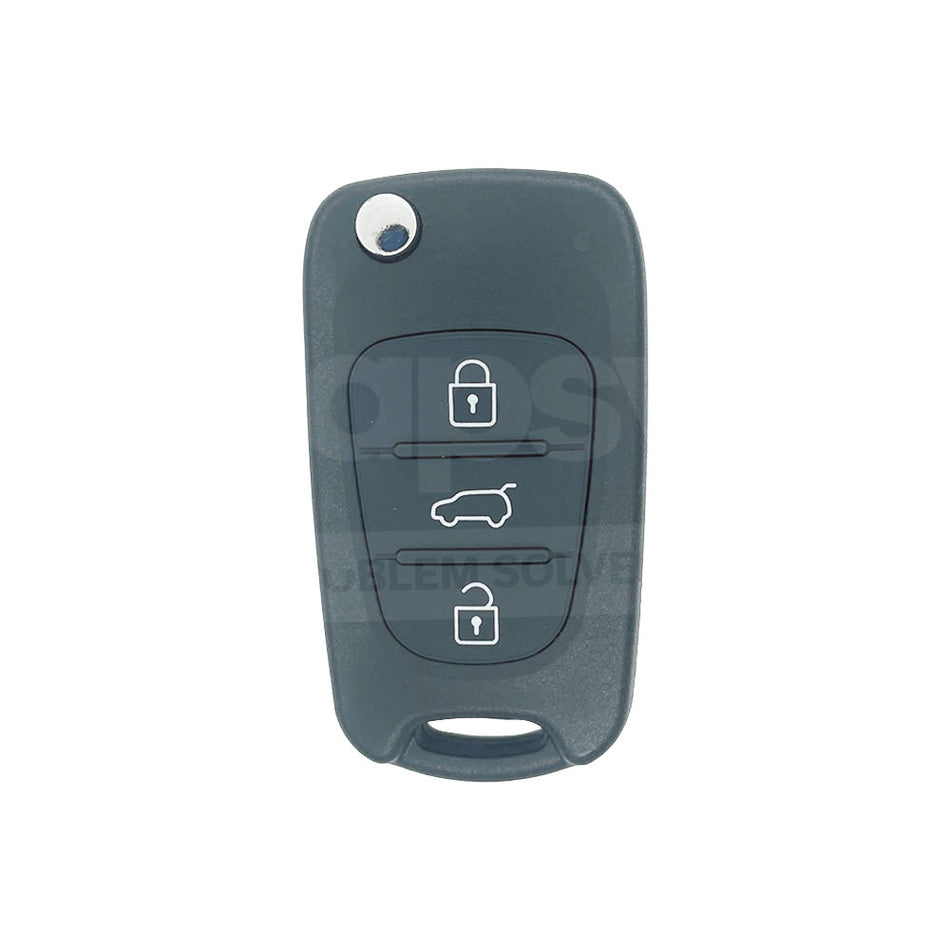 Hyundai 3 Buttons Flip Remote Key Shell/Case HYN17 Blade SUV Button