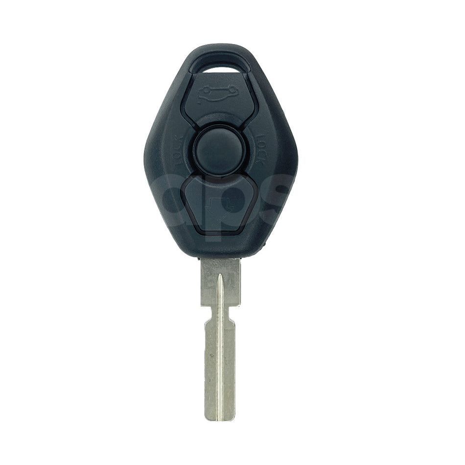 BMW 3 Buttons Diamond Shape Remote Key Shell/Case With HU58 Blade