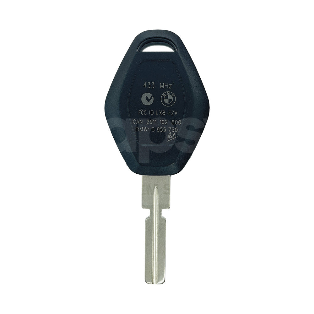 BMW 3 Buttons Diamond Shape Remote Key Shell/Case With HU58 Blade