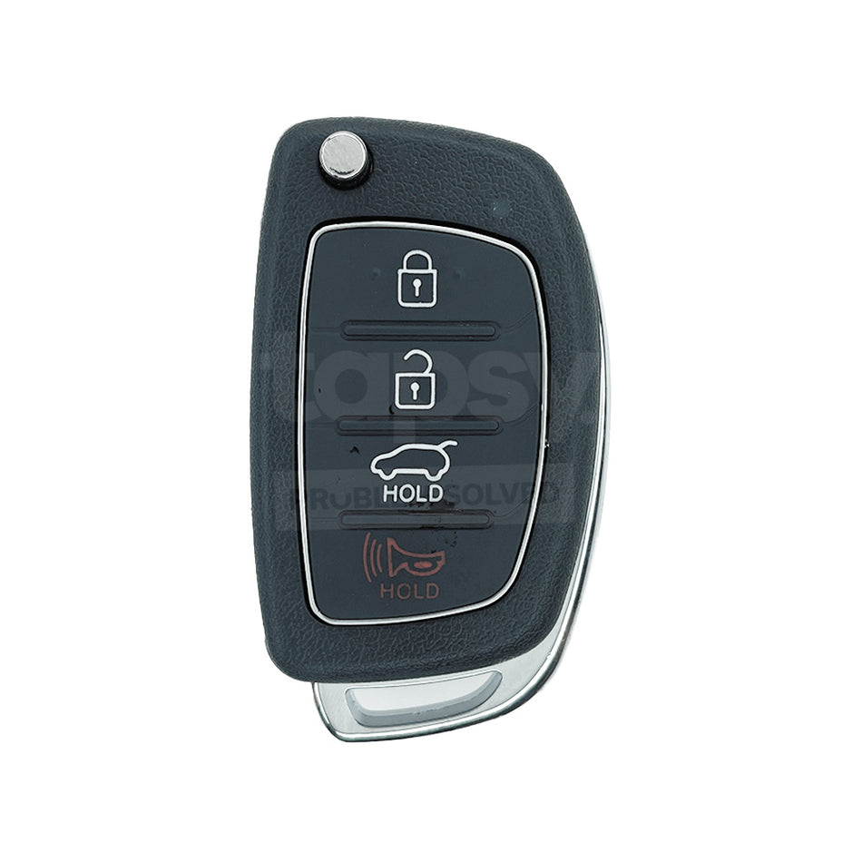Hyundai 2015 3+1 Buttons Flip Remote Key Shell/Case HYN17 Blade SUV Button