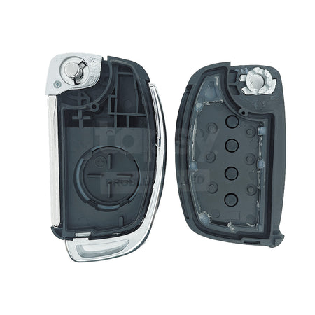 Hyundai 2015 3+1 Buttons Flip Remote Key Shell/Case HYN17 Blade SUV Button