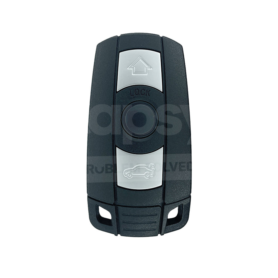 BMW 3 Buttons Slot/Prox Start Remote Key Shell/Case With Emergency Blade