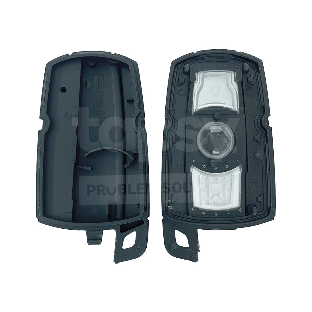 BMW 3 Buttons Slot/Prox Start Remote Key Shell/Case With Emergency Blade