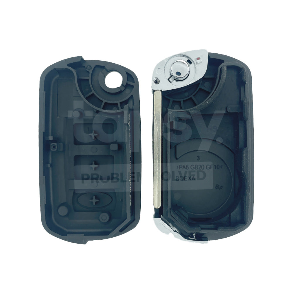 LAND ROVER Discovery 3 Buttons Flip Remote Key Shell/Case HU92R Blade