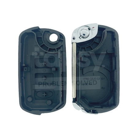 LAND ROVER Discovery 3 Buttons Flip Remote Key Shell/Case HU92R Blade