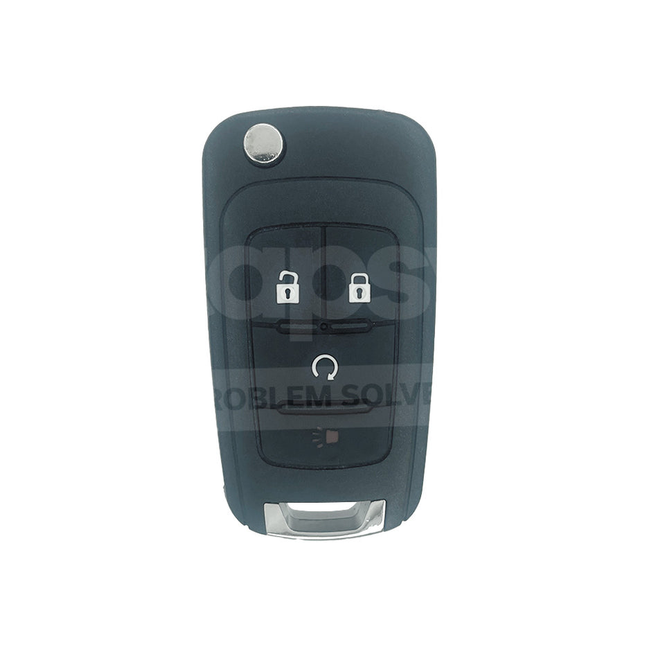 HOLDEN 3+1 Buttons With Remote Start Flip/Smart Remote Key Shell/Case HU100 Blade