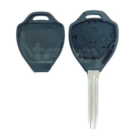 Toyota 4 Buttons TOY43 Blade Remote Key Shell Side Doors
