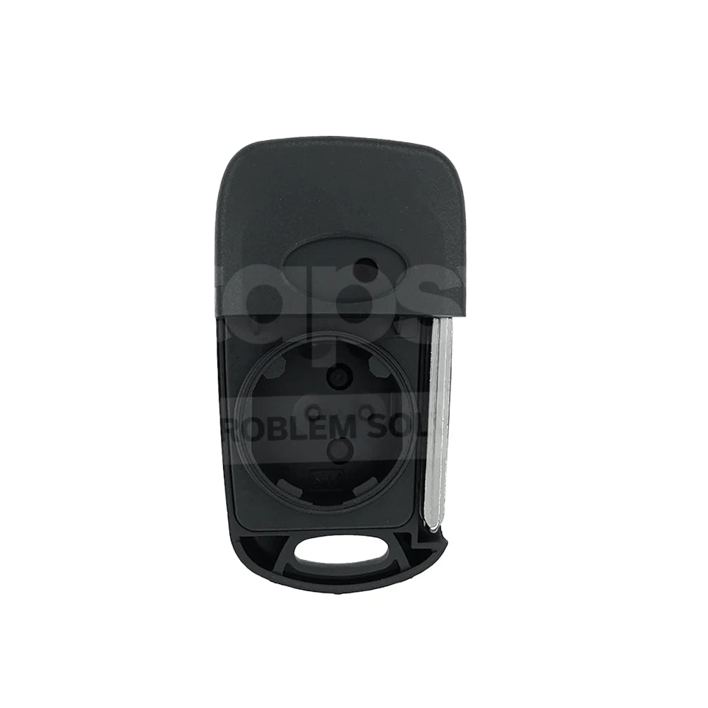 KIA HYUNDAI 3 Buttons Flip Remote Key Shell SUV Type TOY48 Blade