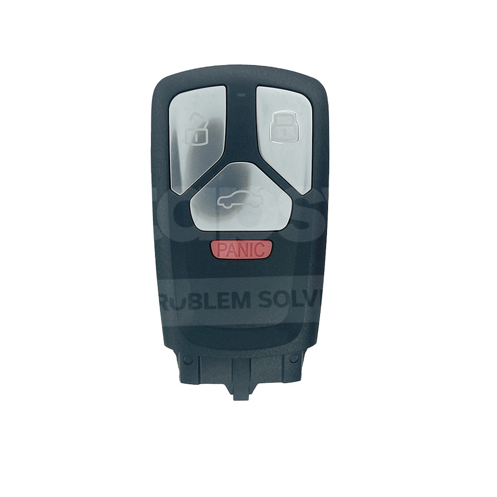 Audi New Style 4 Buttons Smart Remote Key Shell Trunk + Panic