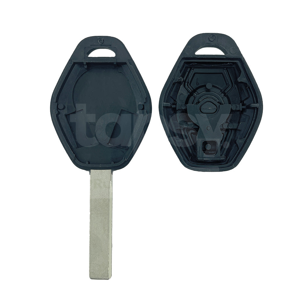 BMW 3 Buttons Diamond Shape Remote Key Shell/Case With HU92R Blade