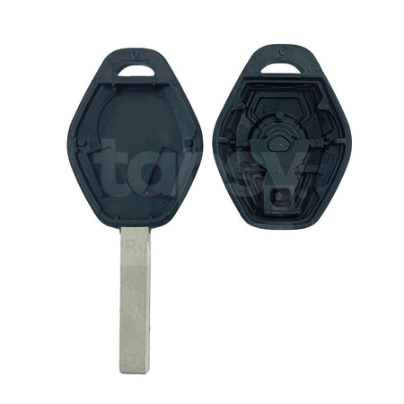 BMW 3 Buttons Diamond Shape Remote Key Shell/Case With HU92R Blade