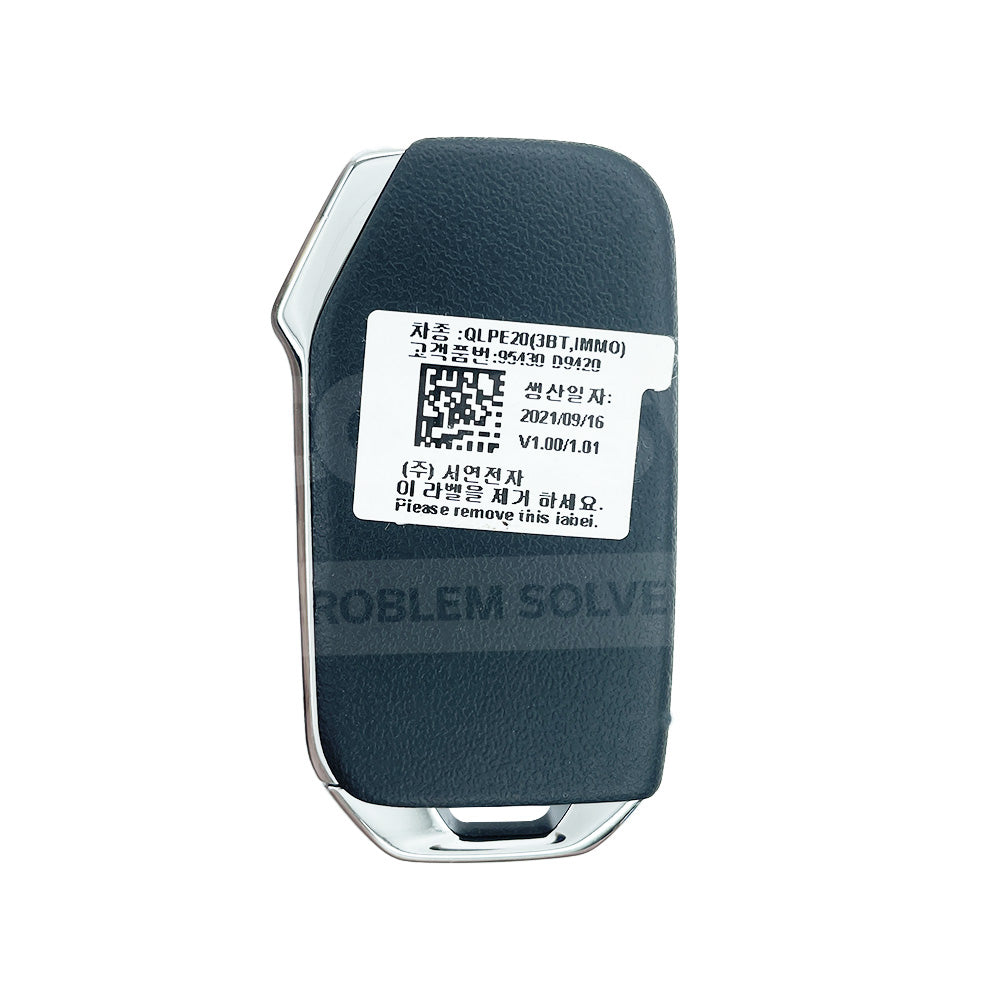KIA Sportage 2020 Original 3 Buttons Flip Remote Key 433MHz 95430-D9420