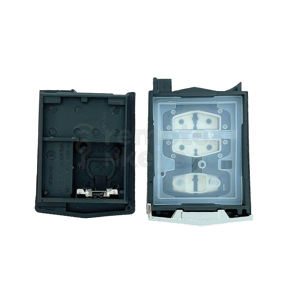 Mazda 3 Buttons Remote Key Shell/Case MAZ24R With Short Battery Holder