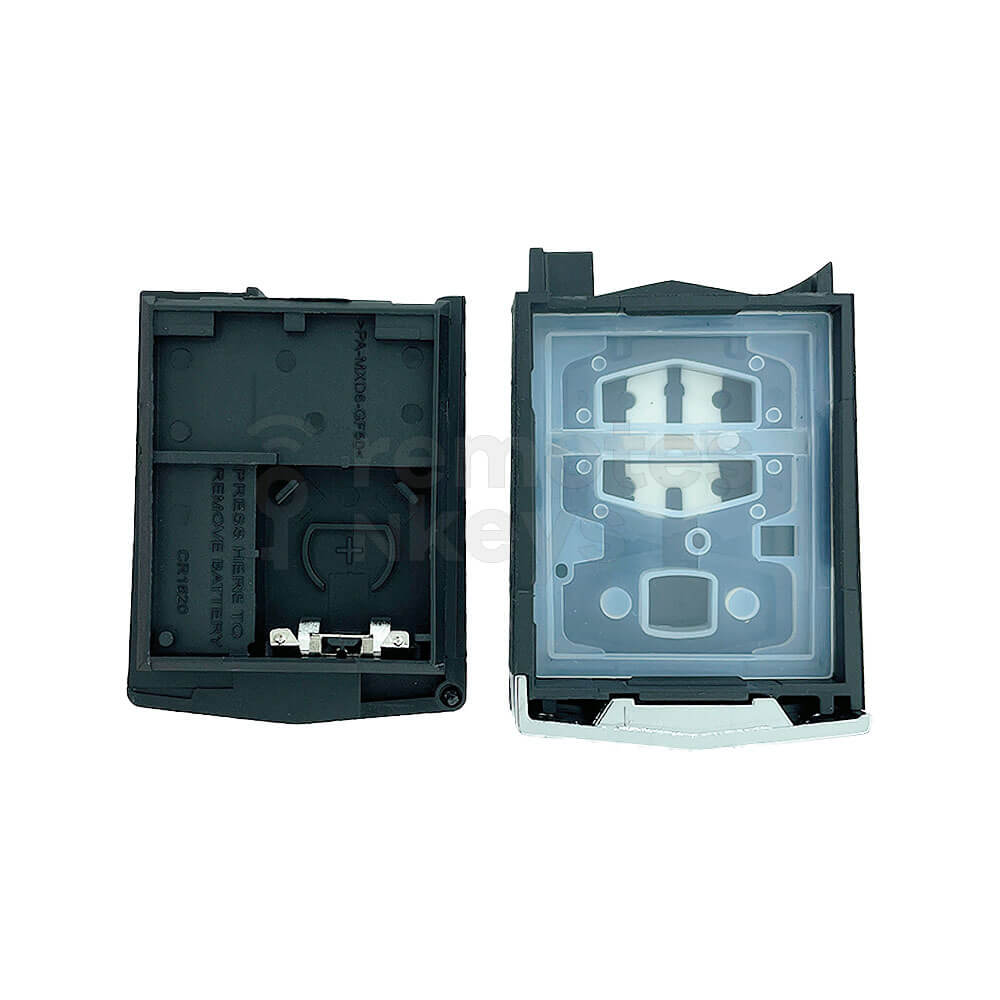 Mazda 2 Buttons Remote Key Shell/Case MAZ24R With Short Battery Holder