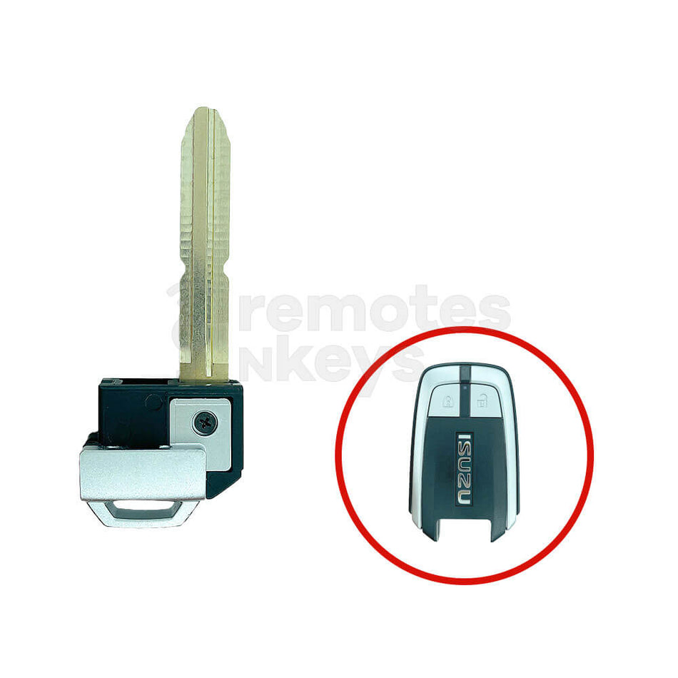 Isuzu D-Max/MU-X 2016-2020 Smart Remote Key Emergency Blade TOY43R 8-98257831-0