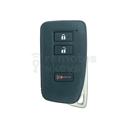 LEXUS NX Series 2016-2020 2+1 Buttons Smart Remote Key 8A 312/314MHz 89904-78460 FCC ID: HYQ14FBA