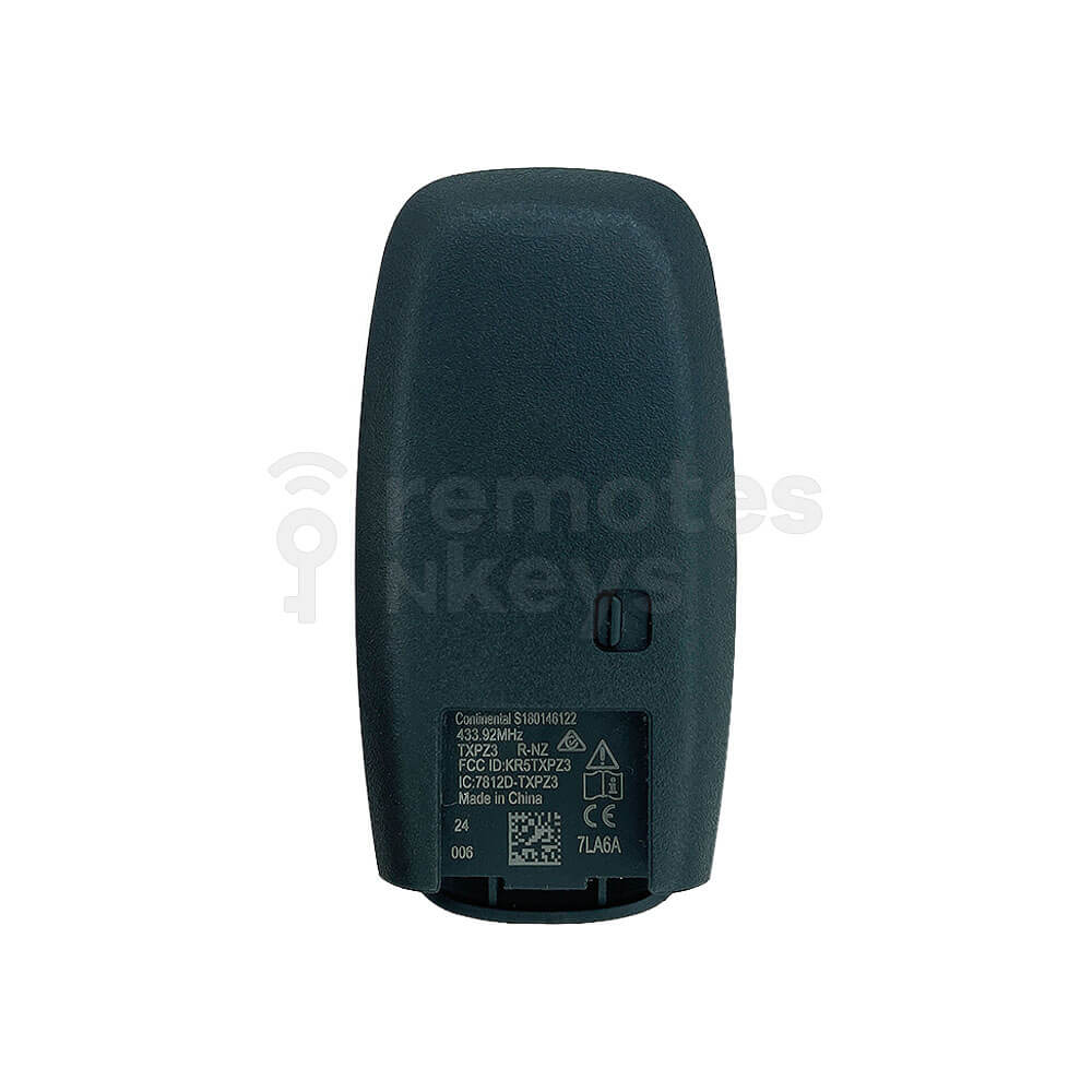 Nissan X-Trail 2023 Original 4 Buttons Smart Remote Key 4A 433MHz 285E3-7LA6A FCC ID: KR5TXPZ3