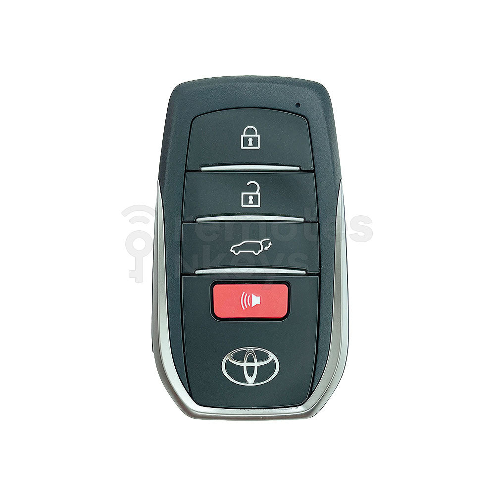 Toyota Land Cruiser GR 2022-2024 Original 3+1 Buttons Smart Remote Key 8A 433/434MHz 8990H-60401 / 8990H-60421 FCC ID: B3N2K2R