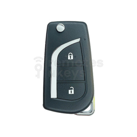 Keydiy KD Universal Flip Remote Key 2 Buttons Toyota Type B13-2