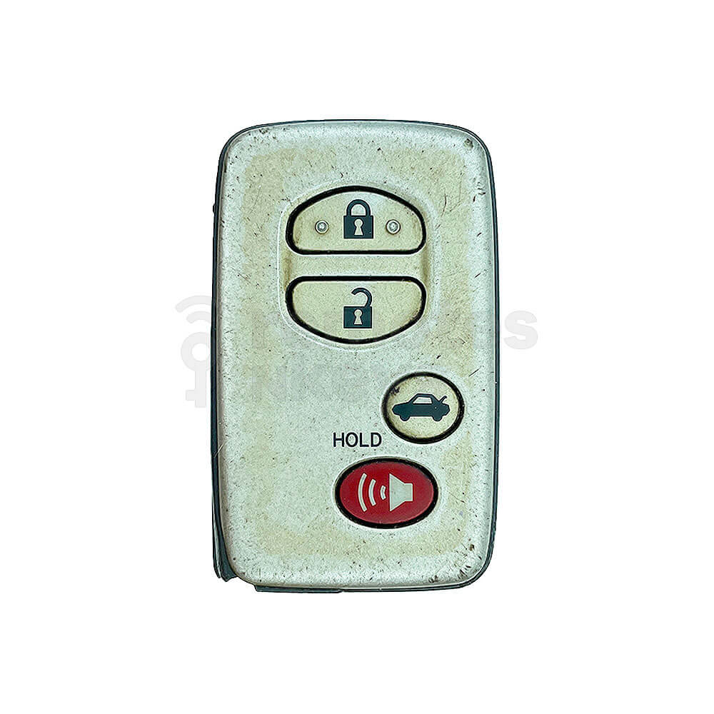 Toyota Camry/Aurion 2009-2011 3+1 Buttons Original Used/Unlock Smart Remote Key 4D 314MHz 89904-33310 FCC ID: HYQ14AAB PCB: 271451-3370