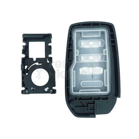 Toyota Land Cruiser/Corolla Cross/Yaris Cross 2021 3 Buttons Smart Remote Key Shell/Case With TOY40 Emergency Blade