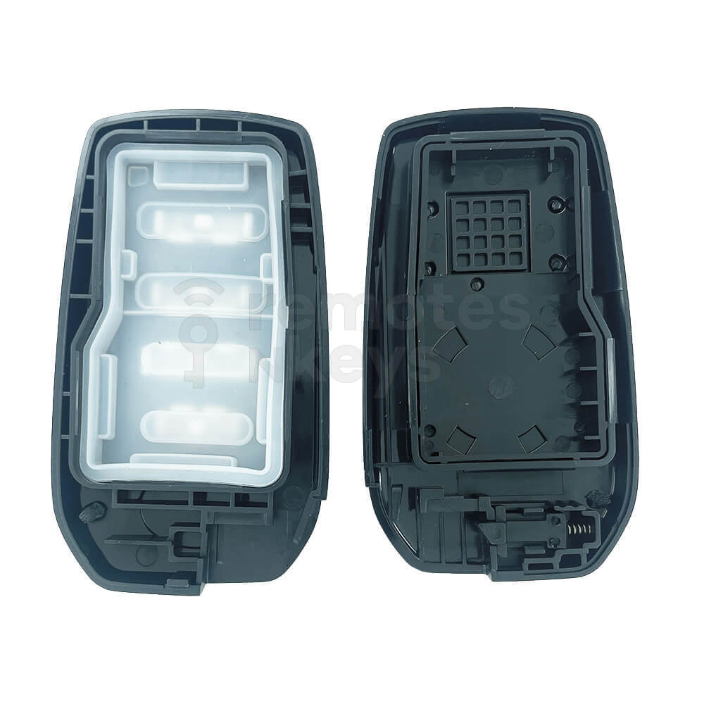 Toyota Land Cruiser 2021 3+1 Buttons Smart Remote Key Shell/Case With TOY40 Emergency Blade