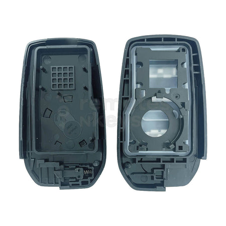 Toyota Land Cruiser/Corolla Cross 2021 3+1 Buttons Smart Remote Key Shell/Case With TOY40 Emergency Blade