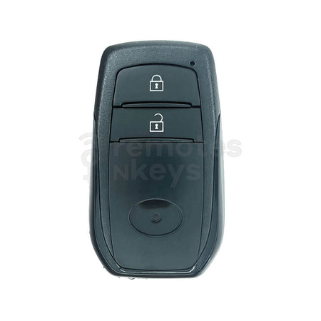 Toyota Land Cruiser/Yaris Cross 2021 2 Buttons Smart Remote Key Shell/Case With TOY40 Emergency Blade