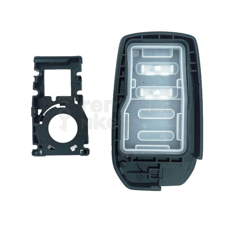 Toyota Land Cruiser/Yaris Cross 2021 2 Buttons Smart Remote Key Shell/Case With TOY40 Emergency Blade
