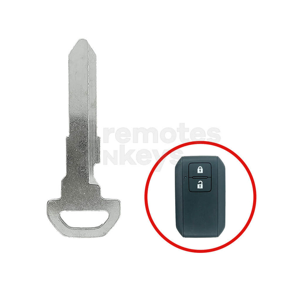 Suzuki 2017 Smart Remote Key Emergency Blade HU133R